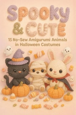 Spooky &amp; Cute: 15 No-Sew Amigurumi Patterns for Halloween