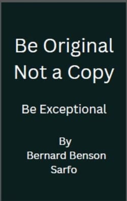 Be Original Not a Copy