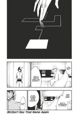 Bleach - T30 - Chapitre 264 - Don't Say That Name Again