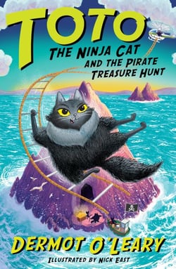 Toto the Ninja Cat and the Pirate Treasure Hunt - Book 6 - Funny and action-packed animal adventures with hilarious illustrations for kids aged 7-10