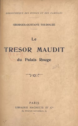 Le trésor maudit du Palais Rouge (1800) - Ouvrage illustré de 49 gravures d'après Zier
