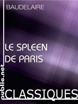 Le Spleen de paris, petits poëmes en prose - l'acte de naissance de la ville faite écriture