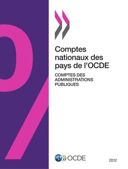 Comptes nationaux des pays de l'OCDE, Comptes des administrations publiques 2012