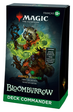 Deck Commander Magic: The Gathering Bloomburrow - Armée animée - Magic: The Gathering