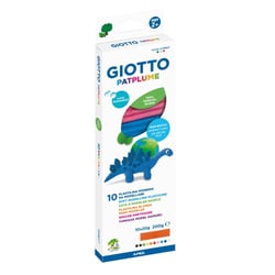 Pâte à modeler Giotto - Patplume - 10 pièces