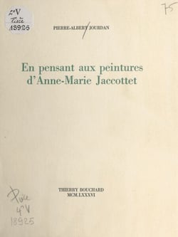 En pensant aux peintures d'Anne-Marie Jaccottet
