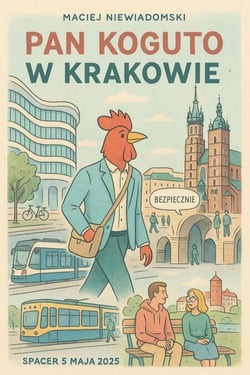 Pan Koguto w Krakowie. Spacer 5 maja 2025