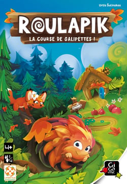 Le Hérisson qui roule à Pic  - Jeu de société enfant - Gigamic