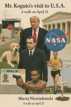 A walk on April 21, 2025 - Mr. Koguto’s visit to the USA, #1