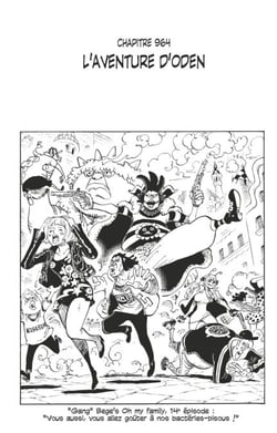 One Piece édition originale - Chapitre 964 - L'aventure d'Oden
