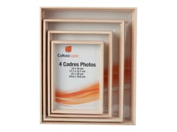 Set 4 cadres pêle-mêle - 25 cm - Créalia