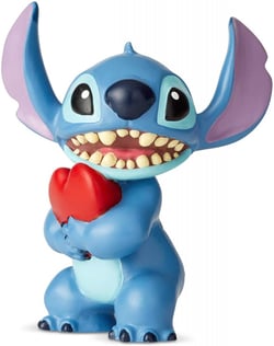 Figurine - Stitch coeur - Lilo et Stitch Window Box (Disney) - 7 cm