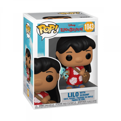 Figurine Funko POP! - Lilo et Stitch - Lilo avec Scrump n°1043