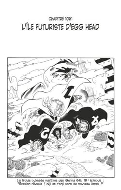 One Piece édition originale - Chapitre 1061 - L'île futuriste d'Egg Head