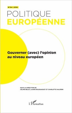 Gouverner (avec) l'opinion au niveau européen