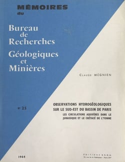 Observations hydrogéologiques sur le Sud-Est du bassin de Paris - Les circulations aquifères dans le Jurassique et le Crétacé de l'Yonne