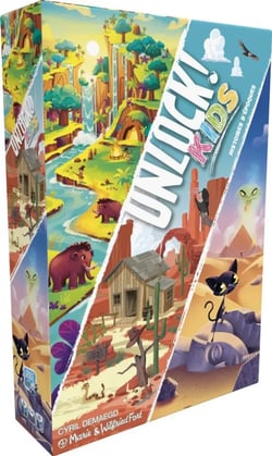 Unlock! kids histoires d'epoque - Jeu de société enfant - Space Cowboys