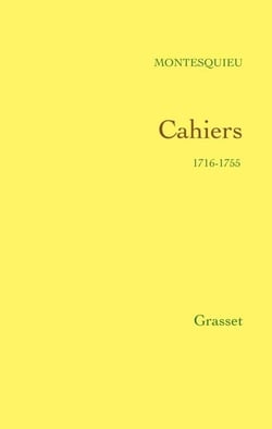 Cahiers - 1716-1755