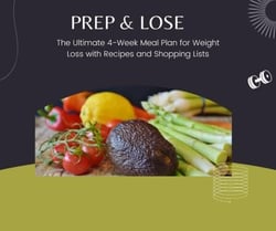 Prep &amp; Lose: The Ultimate 4-Week Meal Plan for Weight Loss with Recipes and Shopping Lists