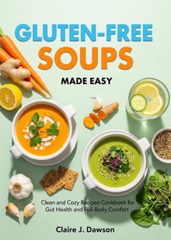 Gluten Free Soups Made Easy: Clean and Cozy Recipes Cookbook for Gut Health and Full-Body Comfort