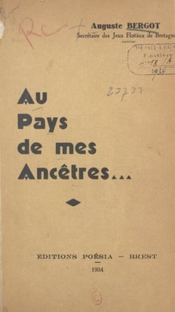 Au pays de mes ancêtres (Brest et ses alentours) - Plouguerneau, Le Folgoët, Kersaint-Portsall, Porspoder Ouessant, Le Conquet, St-Mathieu, Landerneau, Camaret, etc...