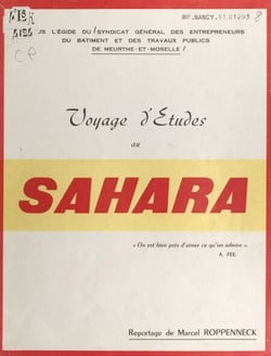 Voyage d'études au Sahara