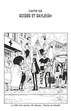 One Piece édition originale - Chapitre 506 - Roger &amp; Rayleigh