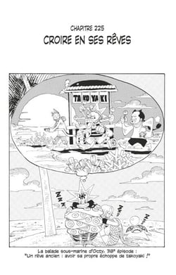 One Piece édition originale - Chapitre 225 - Croire en ses rêves