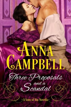 Three Proposals and a Scandal: A Sons of Sin Novella - The Sons of Sin, #6