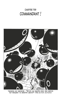One Piece édition originale - Chapitre 739 - Commandant !