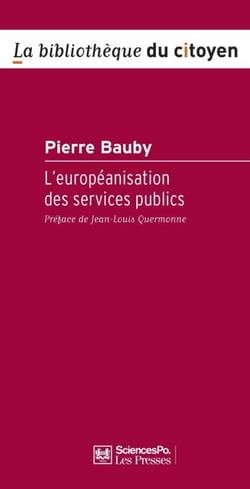 L'Européanisation des services publics