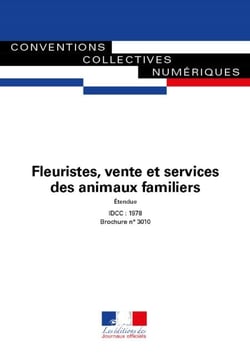 Fleuristes, vente et services des animaux familiers - Convention collective nationale - IDCC 1978 - n°3010