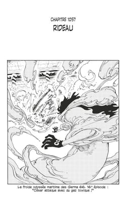 One Piece édition originale - Chapitre 1057 - Rideau