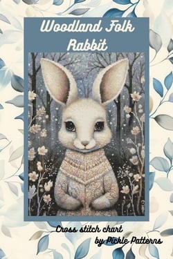 Woodland Folk - Rabbit - Woodland Folk Cross Stitch