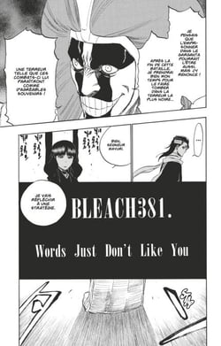 Bleach - T44 - Chapitre 381 - Words Just Don't Like You