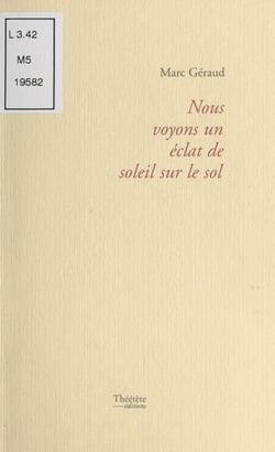 Nous voyons un éclat de soleil sur le sol