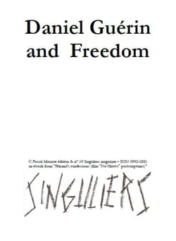 Daniel Guérin and Freedom - (versus François Mauriac)