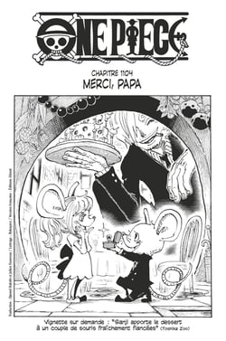 One Piece édition originale - Chapitre 1104 - Merci, papa