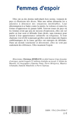 Femmes d'espoir - Leur combat pour les droits de l'Homme