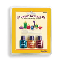 3 colorants pour bougie N°1