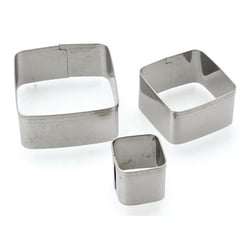 3 EMPORTE PIECES METAL CARRES 3 EMPORTE PIECES METAL CARRES
