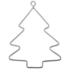3 sapins fil de fer - 6x7.5cm