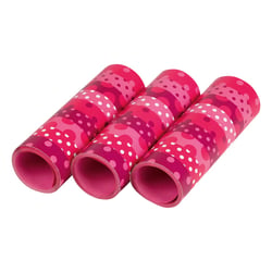 3 serpentins - tons de rose