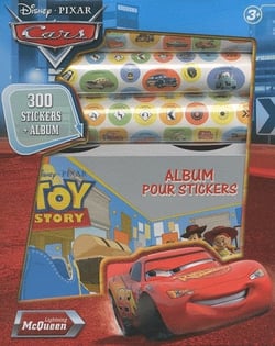 Boite stickers cars
