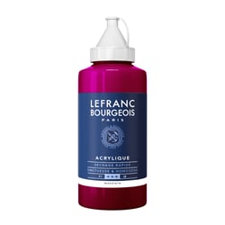 Tube 750 ml de peinture acrylique Lefranc Bourgeois - Magenta n°432 - Fine