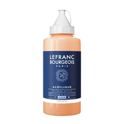 Tube 750 ml de peinture acrylique Lefranc Bourgeois - ocre rose - Fine
