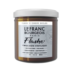 Peinture Flashe vinylique - Terre d'ombre brûlée - N°477 - 125 ml