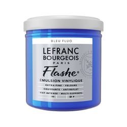 Peinture Flashe vinylique - Bleu fluo - N°083 - 125 ml