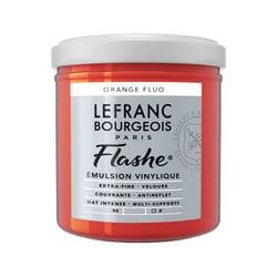 Peinture Flashe vinylique - Orange fluo - N°206 - 125 ml
