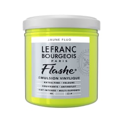 Peinture Flashe vinylique - Jaune fluo - N°163 - 125 ml